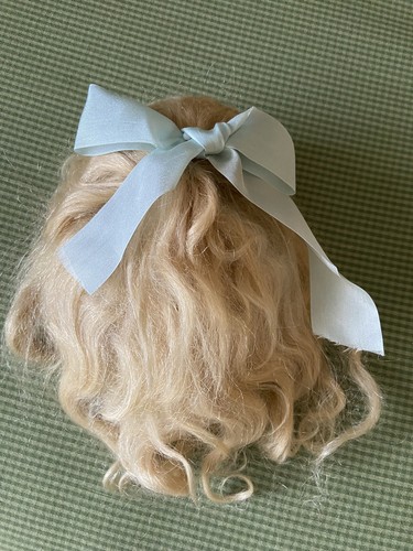 Mohair wig for antique bisque - wig,