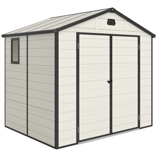 Outsunny 6ft garden shed - x,
