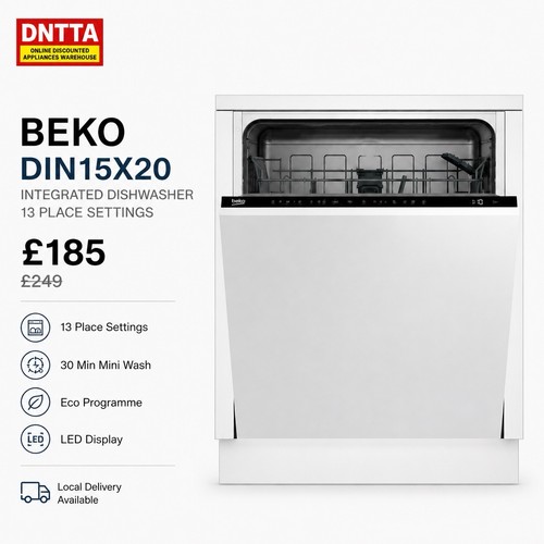 Beko din15x20 dishwasher - din15x20,