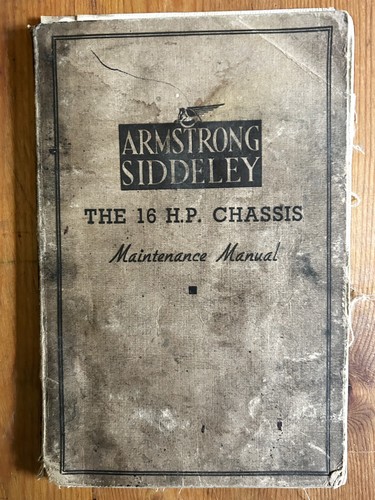 Armstrong siddeley 16hp - armstrong,