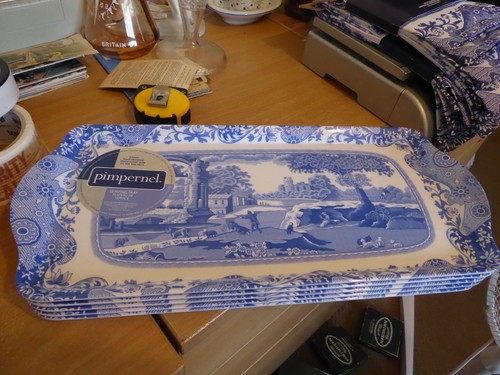 Brand new spode pimpernel blue - spode,