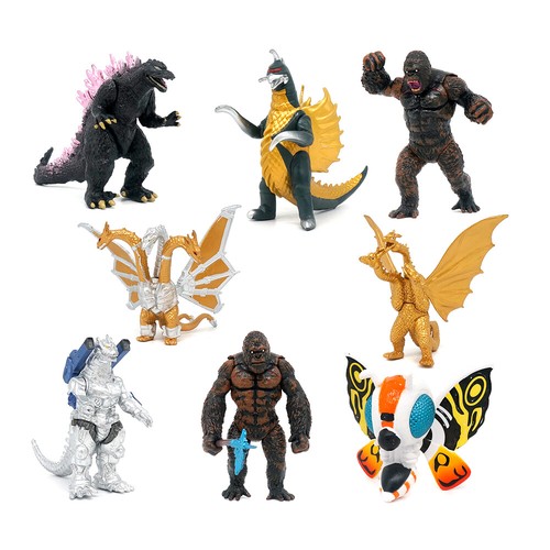 8pcs set godzilla - 8pcs/set,