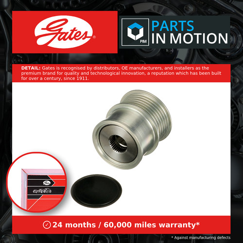 Overrunning alternator pulley - overrunning,