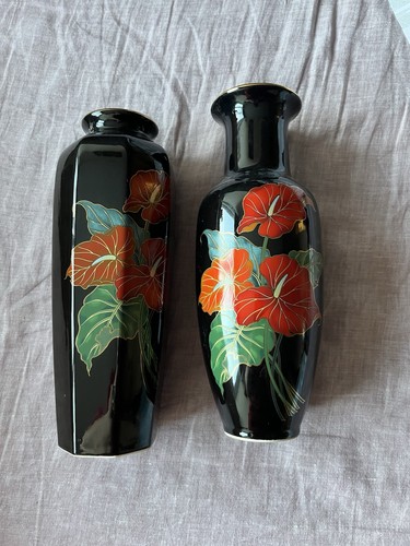 Vintage black ceramic - vintage,