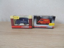 Corgi Trackside  Morris J2 Van  & Bedford CA Holland Toffee Van 1:76 / 00 Gauge