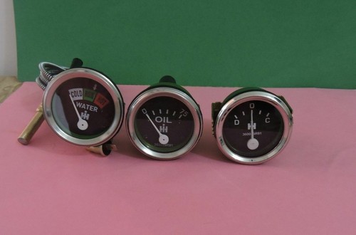 Farmall gauges temp - gauges, (temp,oil
