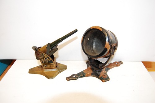 Old tippco tin cannon flak - cannon, +