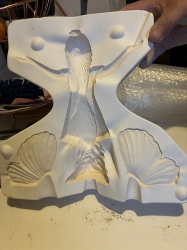 Pansy fairy slip casting mold - fairy,