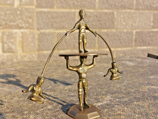 Antique Indian Gymnast