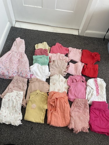 Girls baby clothes bundle 9 - clothes, 6-9