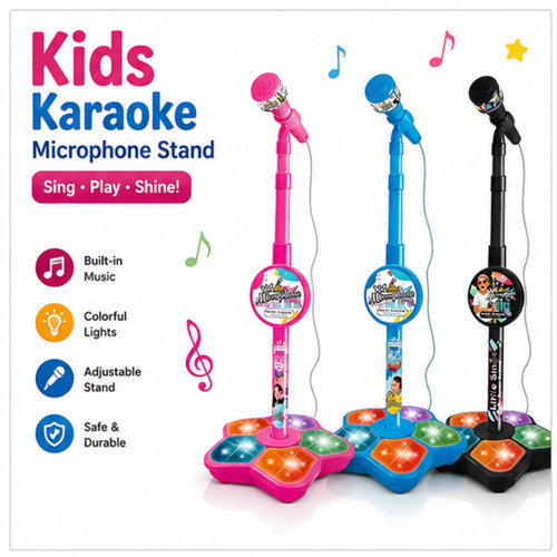 Kids karaoke microphone - microphone, stand