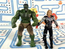 Marvel Universe Hasbro Series Avengers Thor and Hulk Action Figures Toys