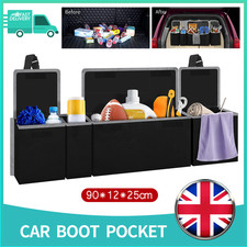 CAR BOOT ORGANISER TIDY BACK