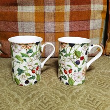 2x Empire Ware Mugs, Hedgerow