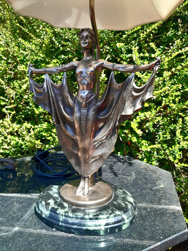 Art deco nouveau table lamp - deco/nouveau,