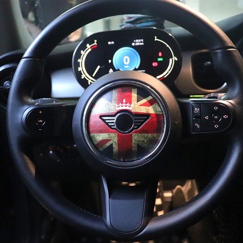 Retro union jack steering - retro,