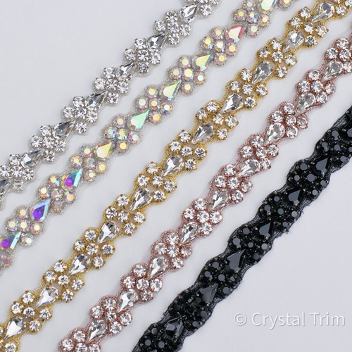 Bridal rhinestone trim the - rhinestone, by