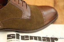 Stemar Brown Leather Green