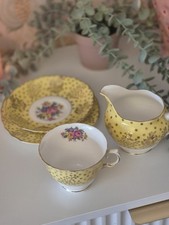 Colclough Buttercup Yellow Tea