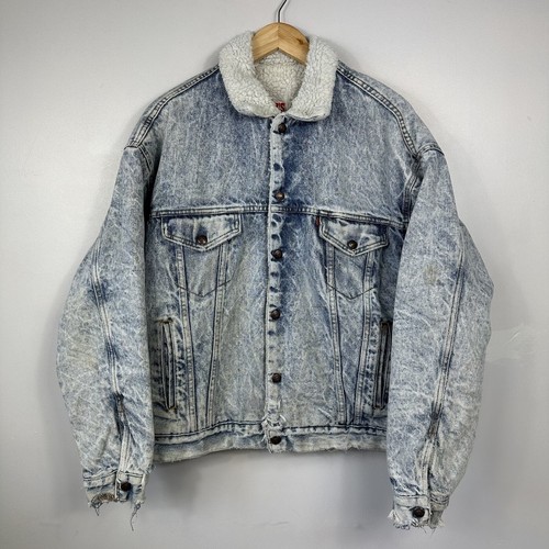 Vintage levi denim jacket - denim,