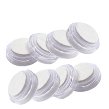 LARGE CLEAR  CASTOR CUPS Carpet/Floor Chair Furniture Protectors Caster 8pk