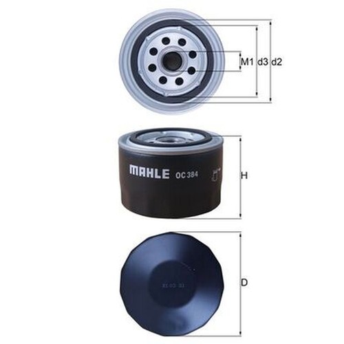 Oil filter for ford - ford, cortina