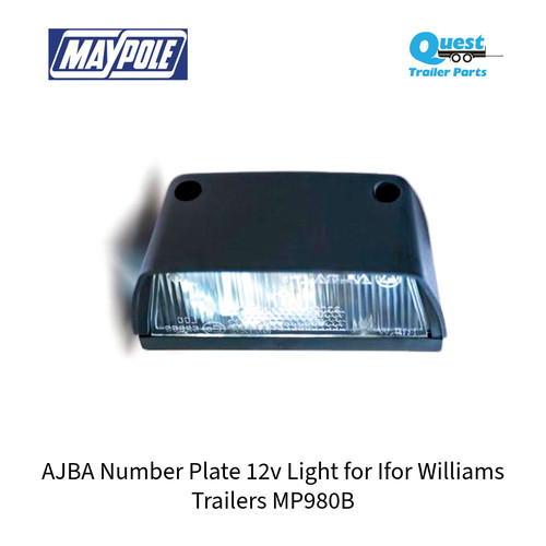 Number plate light - light, erde