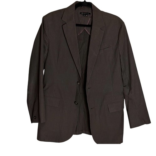 Theory brown pinstripe cotton - theory,