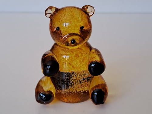 Langham glass gold teddy bear - teddy,