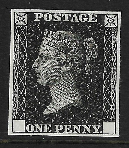 1840 penny black - 1840,