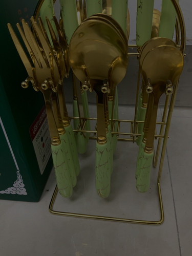 Bronze 24pcs cutlery set - 24pcs,
