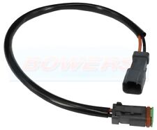 2 Way / 2 Pin Male/Female Deutsch DT Connector Plug 40cm Extension Lead Harness