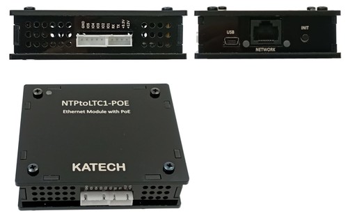 Katech poe ntp ltc - ntp, timecode