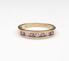 9ct Eternity Ring Natural Ruby