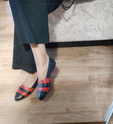 Leather loafers vintage size - loafers,