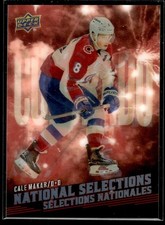 2025-26 UD Tim Hortons NATIONAL SELECTIONS CALE MAKAR Avalanche #NS-6