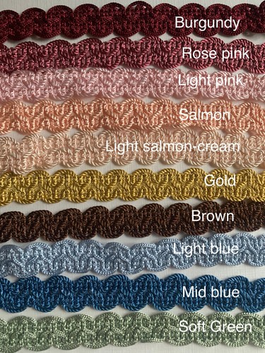 15mm scalloped - 1m,
