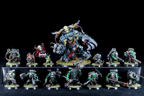 Orks pro painted army - orks, builder