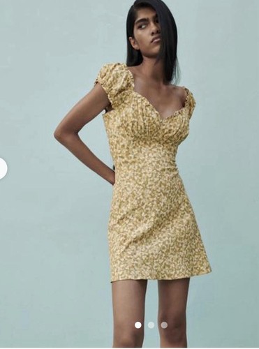Zara women yellow and white - yellow,
