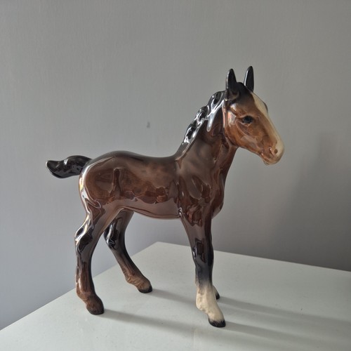 Beswick shire foal model - model, no