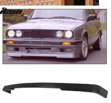 BMW 3 SERIES E30 FRONT BUMPER SPOILER SPLITTER IS STYLE BLACK UK