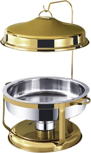 Stainless steel gold chafing - stainless,