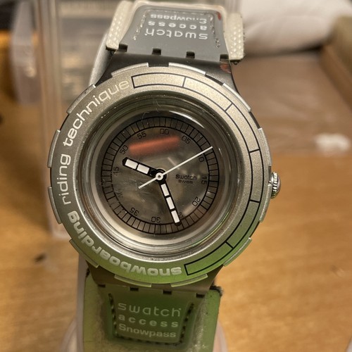Swatch snowpass scuba 200 - 200, box