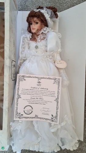 Bride leonardo porcelain - bride, doll