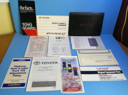 1997 toyota paseo owners - 97,