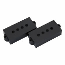 Hosco P Bass Pickup Covers Fender Style (Black)