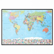World Map Poster Educational