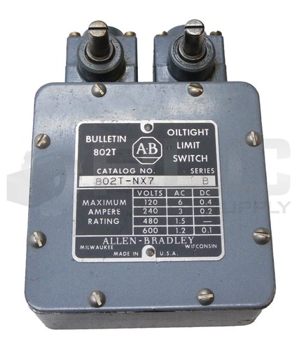 New allen bradley 802t - bradley, 802t-nx7