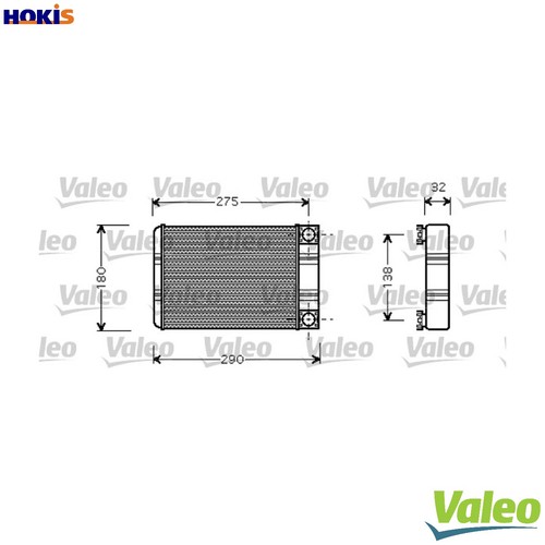 Heat exchanger interior - heat,