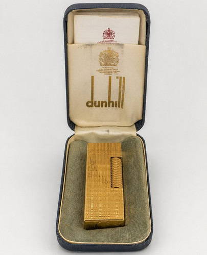 Vintage dunhill rollagas gold - dunhill,